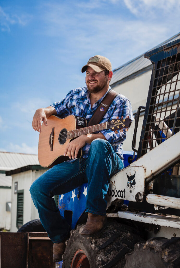 Andrew Morris with guitar